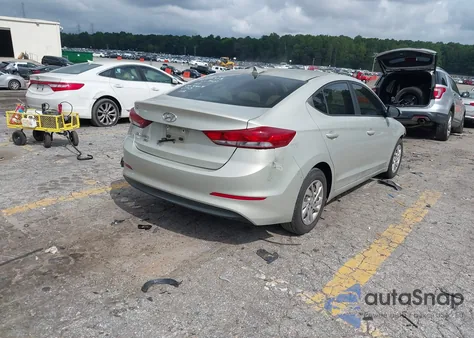 2017 Hyundai Elantra Se z USA, uszkodzony, nr VIN KMHD74LF2HU094404